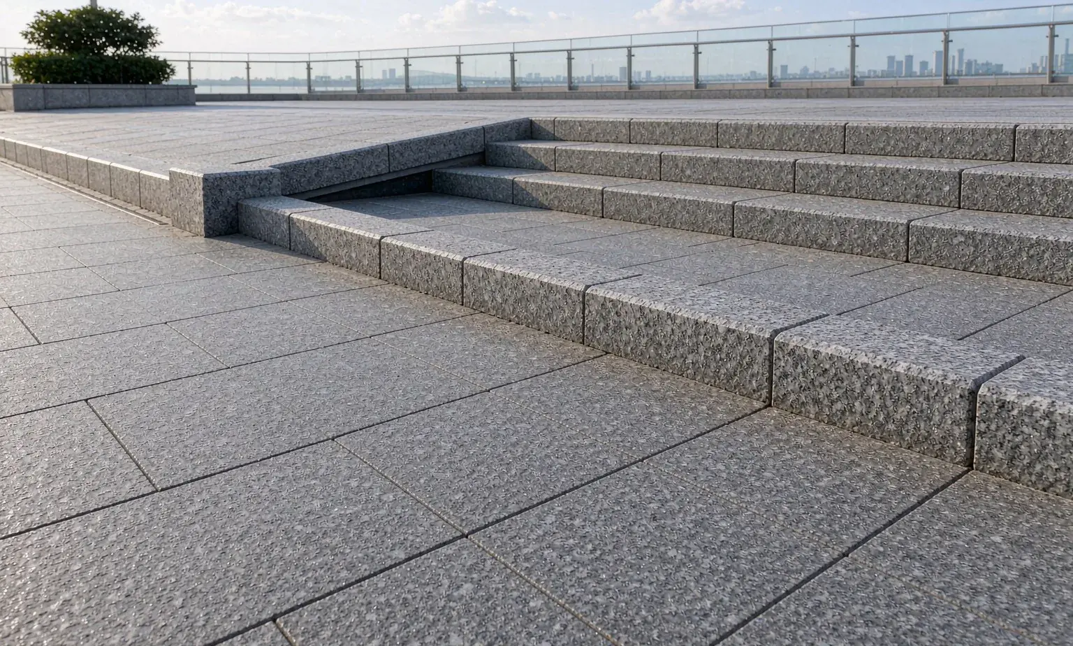 Outdoor Stone Paving in Hong Kong