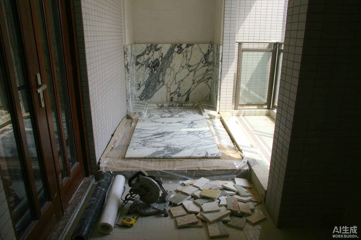 雲石無縫接駁收口工藝