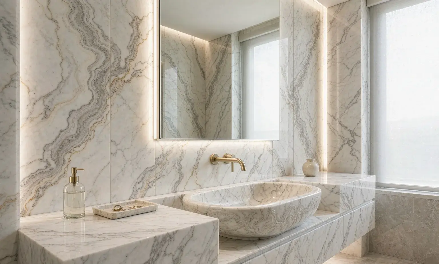 Hong Kong Bathroom Marble Renovation