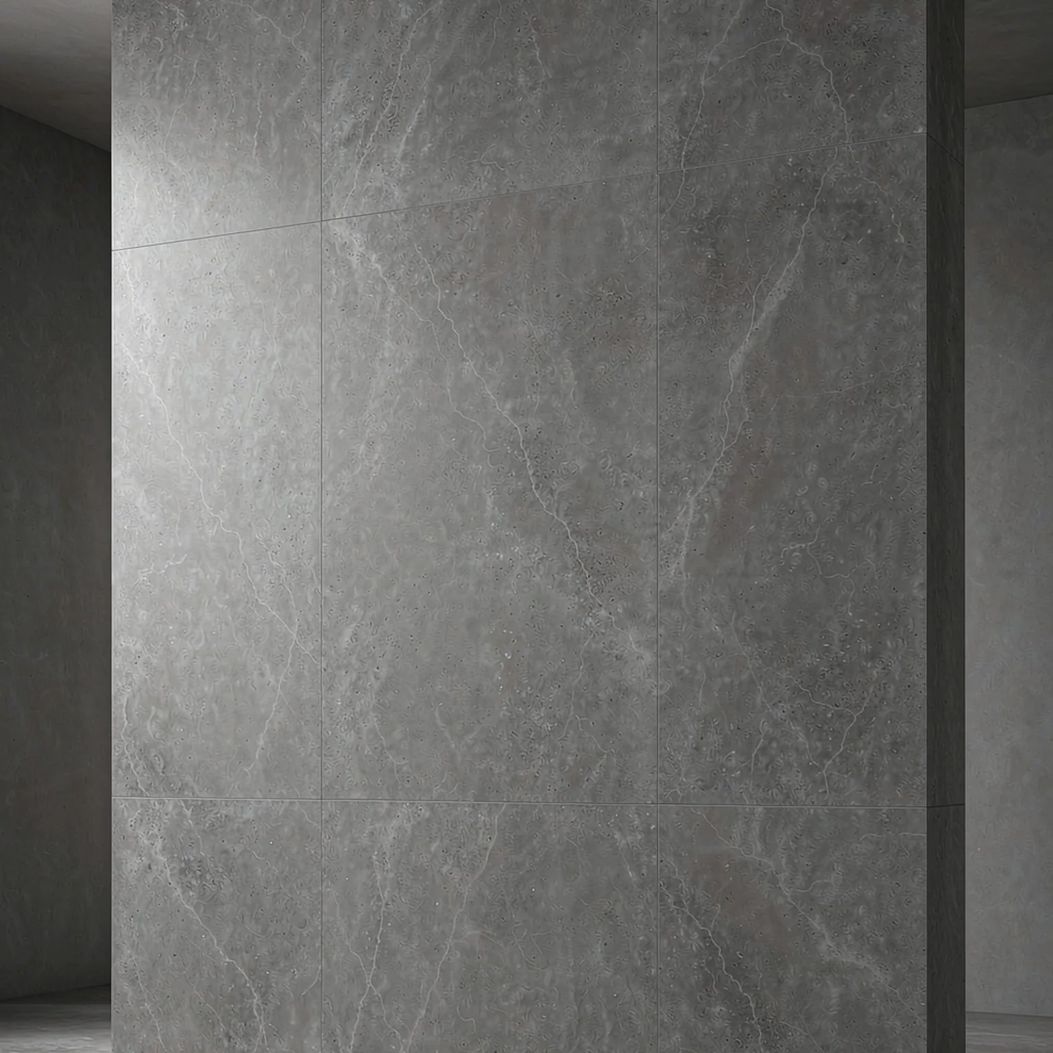 Quartz stone — slab texture and application views