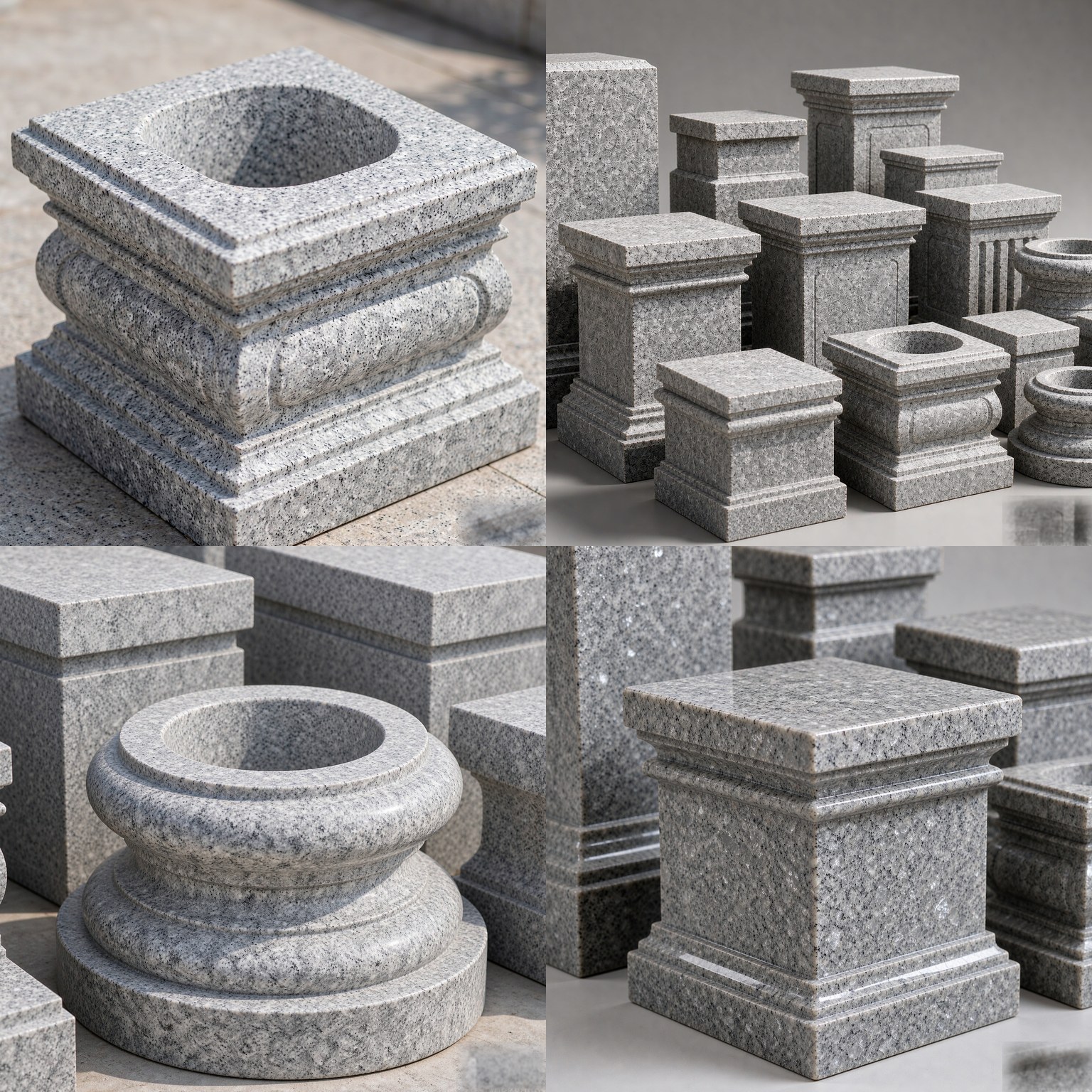 石墩(柱礎) — 紋理細節