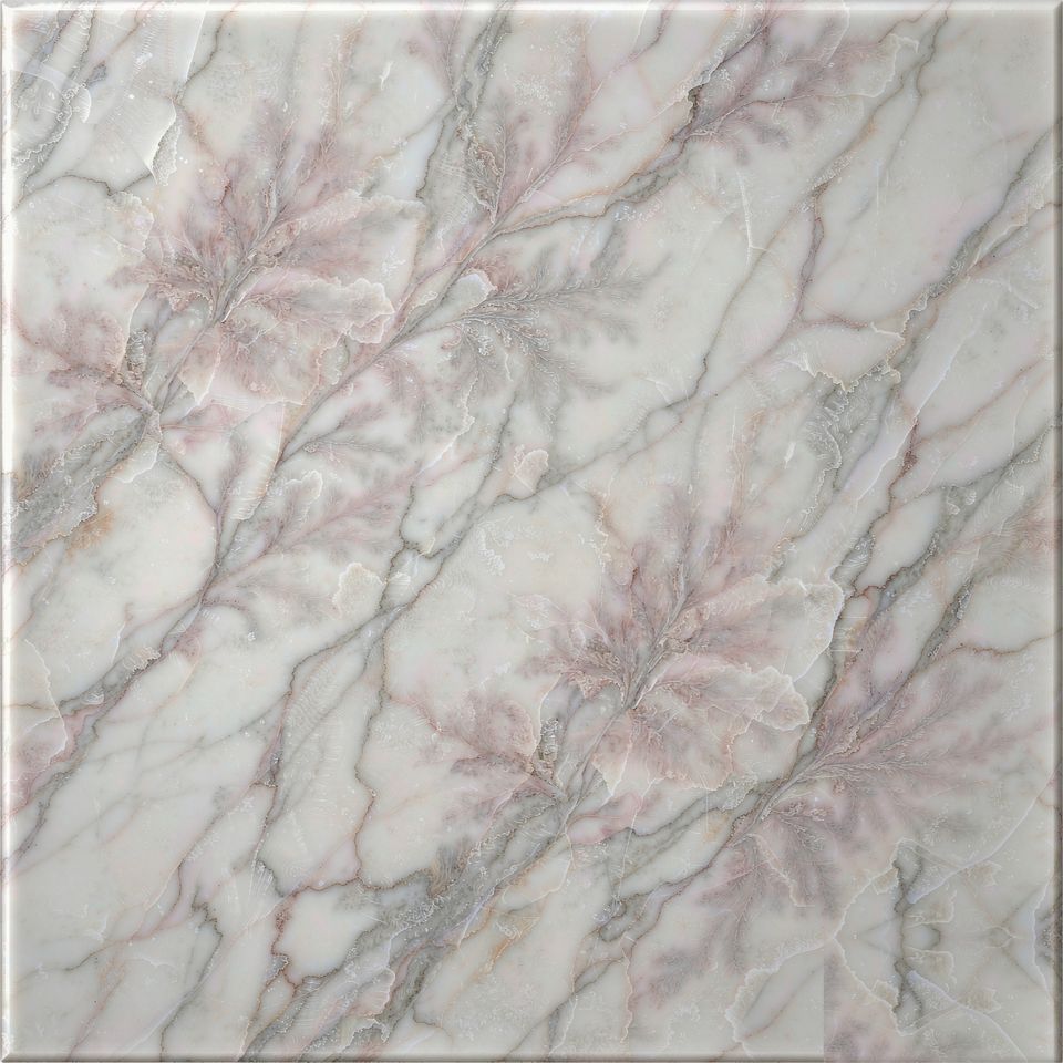 白海棠 Begonia White Marble 石材樣板圖,白色系,產地中國,產地中國,體積密度2.65 g/cm³,吸水率≤0.41%,莫氏硬度4,適用於牆身、檯面、洗手間、地面、客廳