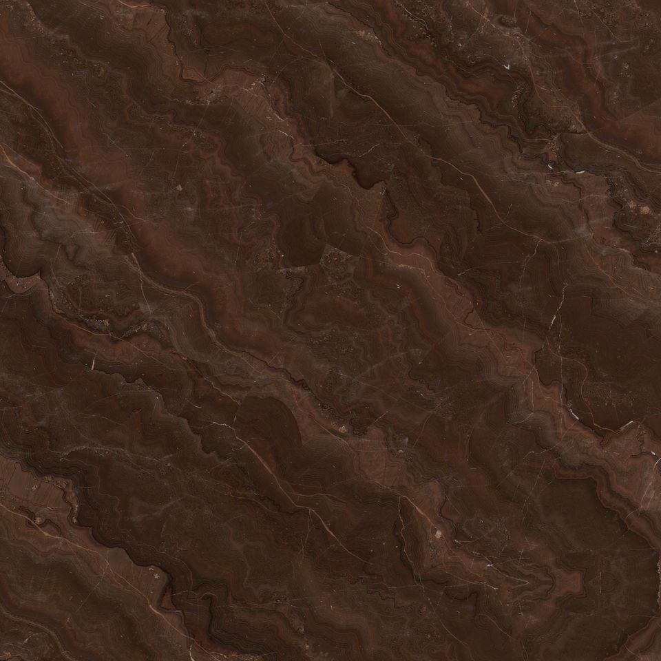 巧克力石 Chocolate Marble 石材樣板圖,啡色系,產地中國,產地中國,體積密度2.75 g/cm³,吸水率≤0.28%,莫氏硬度3,適用於地面、牆身、檯面、客廳、特色牆