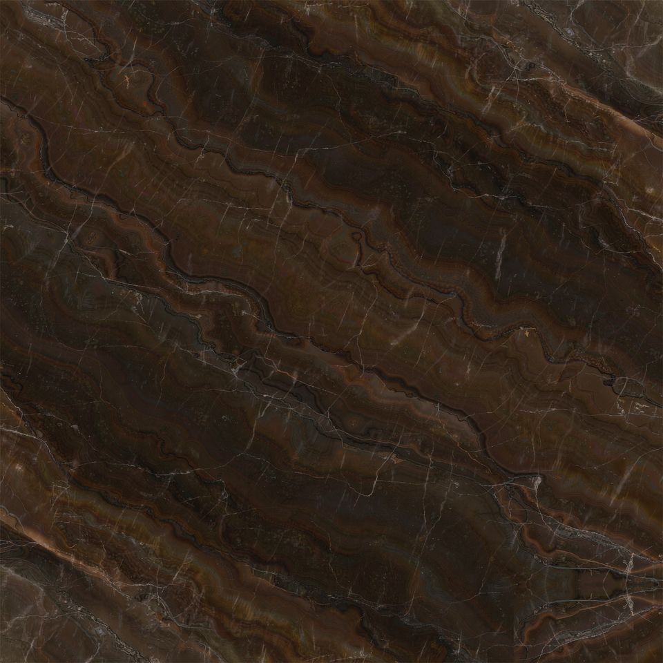 深啡玉 Dark Brown Jade 石材樣板圖，啡色系，產地中國，產地中國，體積密度2.80 g/cm³，吸水率≤0.23%，莫氏硬度3，適用於地面、牆身、檯面、特色牆、大堂