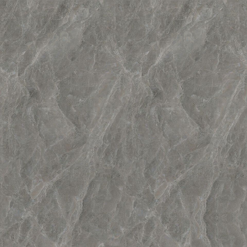 雅致灰 Elegant Grey Marble 石材樣板圖,灰色系,產地土耳其,產地土耳其,體積密度2.77 g/cm³,吸水率≤0.5%,莫氏硬度3,適用於地面、牆身、檯面、客廳、大堂