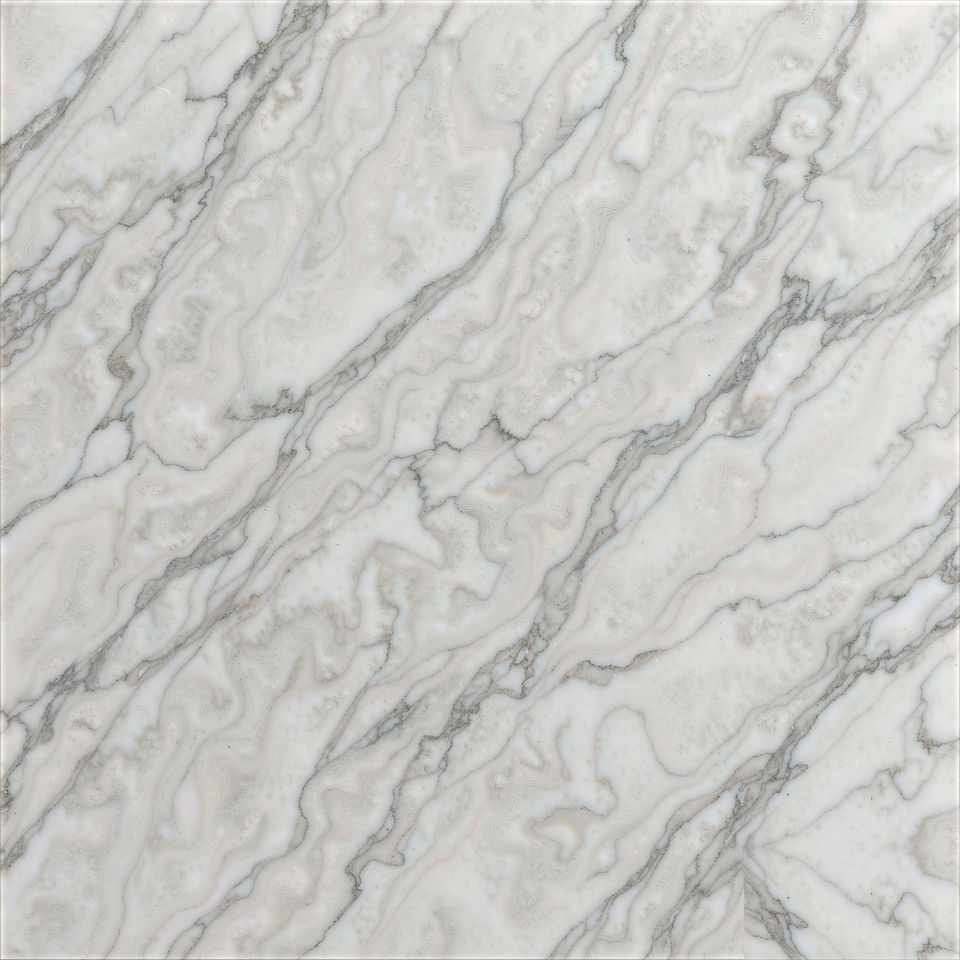 雅致白 Elegant White Marble 石材樣板圖,白色系,產地土耳其,產地土耳其,體積密度2.76 g/cm³,吸水率≤0.18%,莫氏硬度4,適用於牆身、檯面、洗手間、大堂、特色牆