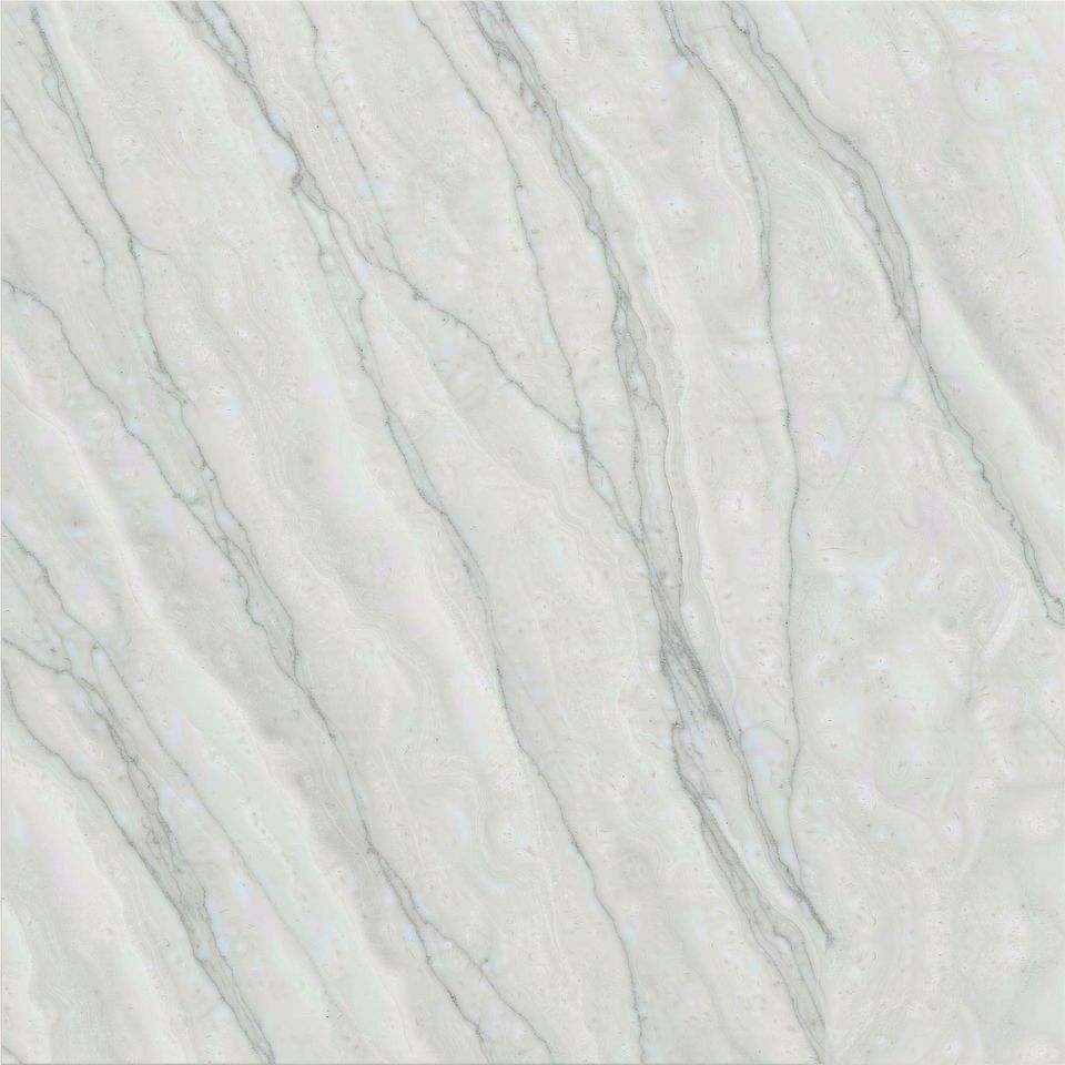 鈴蘭白 Lily White Marble 石材樣板圖,白色系,產地希臘,產地希臘,體積密度2.64 g/cm³,吸水率≤0.15%,莫氏硬度4,適用於牆身、檯面、洗手間、地面、大堂