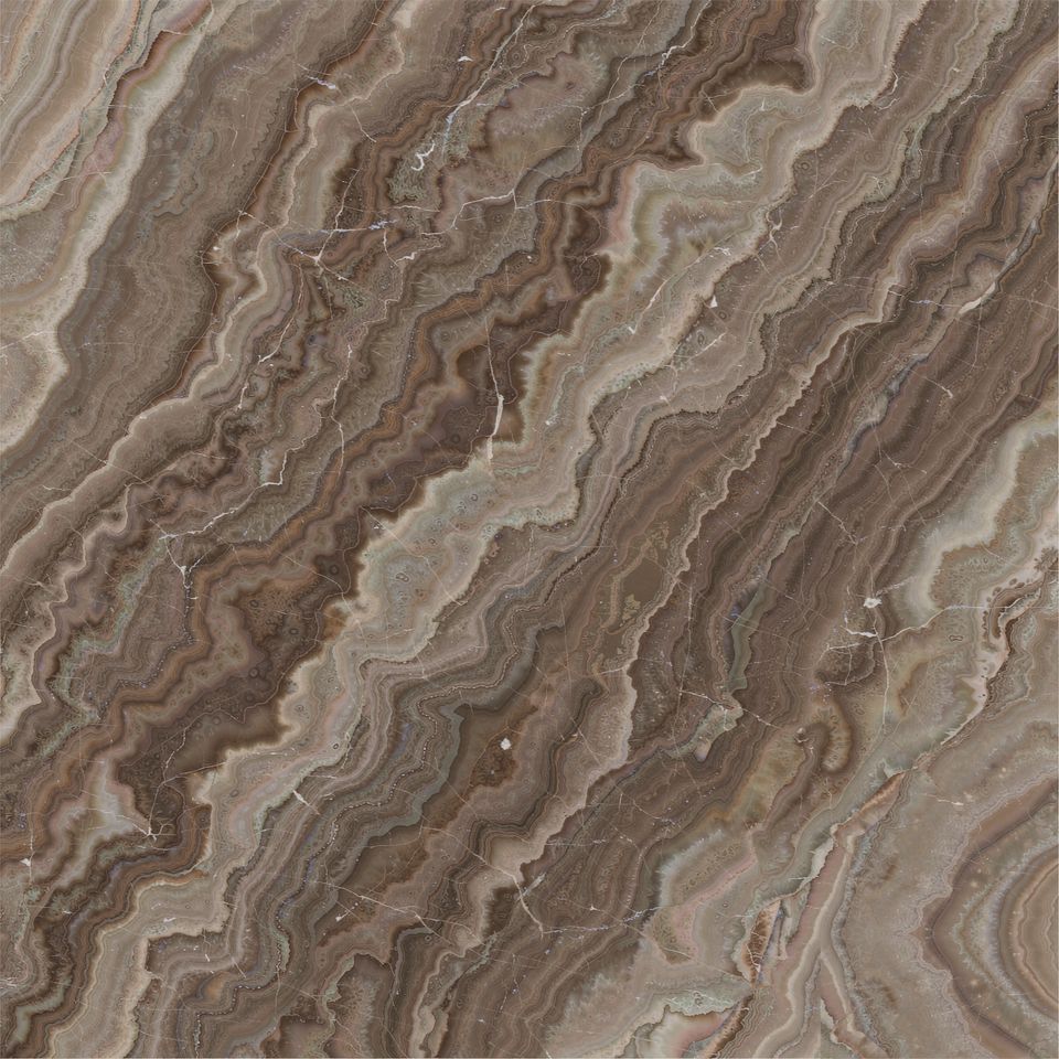 摩卡啡 Mocha Brown Marble 石材樣板圖，啡色系，產地土耳其，產地土耳其，體積密度2.66 g/cm³，吸水率≤0.15%，莫氏硬度3，適用於地面、牆身、檯面、客廳、大堂