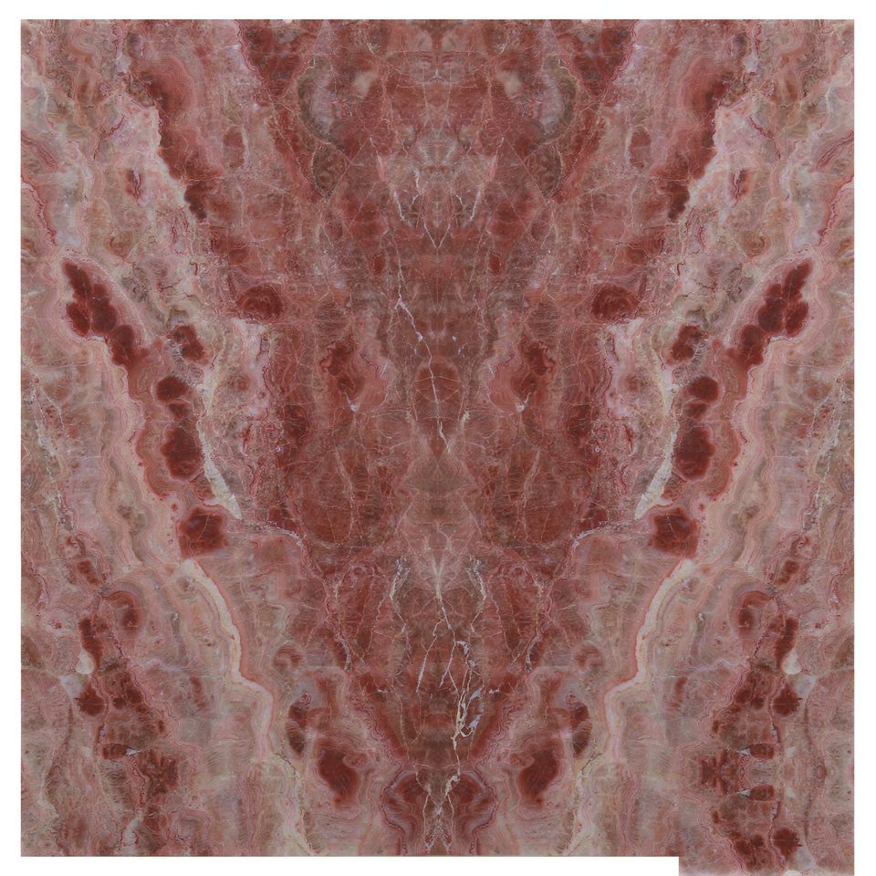 胭脂紅 Rosso Pink Marble 石材樣板圖,紅色系,產地意大利,產地意大利,體積密度2.60 g/cm³,吸水率≤0.31%,莫氏硬度3,適用於牆身、檯面、特色牆、客廳、大堂