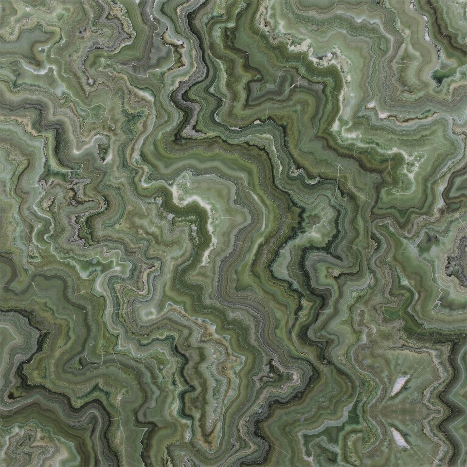 蛇紋綠 Serpentine Green Marble 石材樣板圖，綠色系，產地中國，產地中國，體積密度2.74 g/cm³，吸水率≤0.13%，莫氏硬度3，適用於牆身、檯面、特色牆、客廳、地面