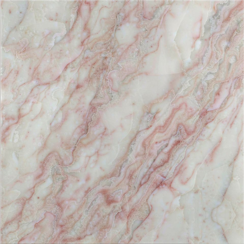 白玫瑰 White Rose Marble 石材樣板圖,白色系,產地土耳其,產地土耳其,體積密度2.73 g/cm³,吸水率≤0.16%,莫氏硬度3,適用於牆身、檯面、洗手間、客廳、特色牆