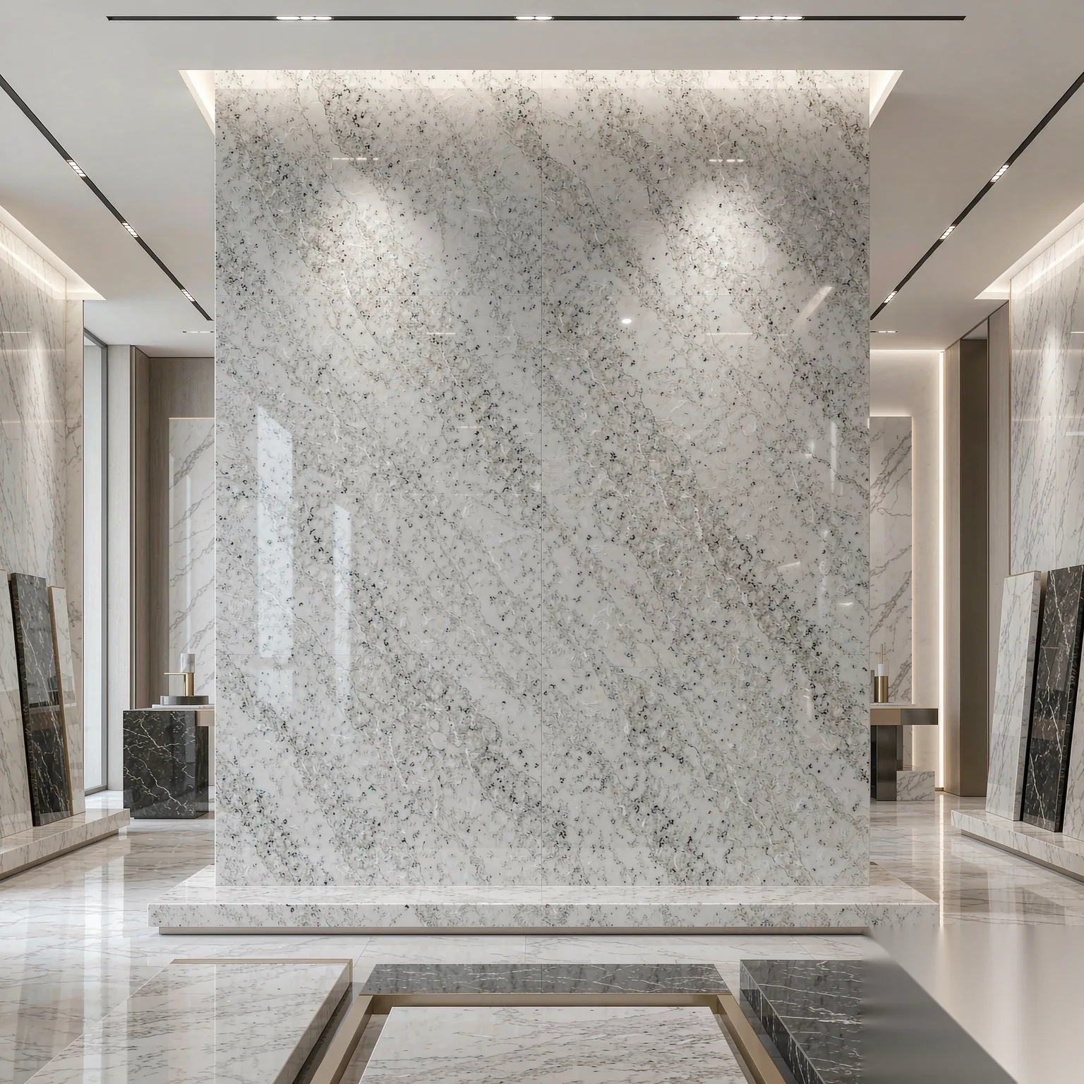 Shandong White — Full Slab View