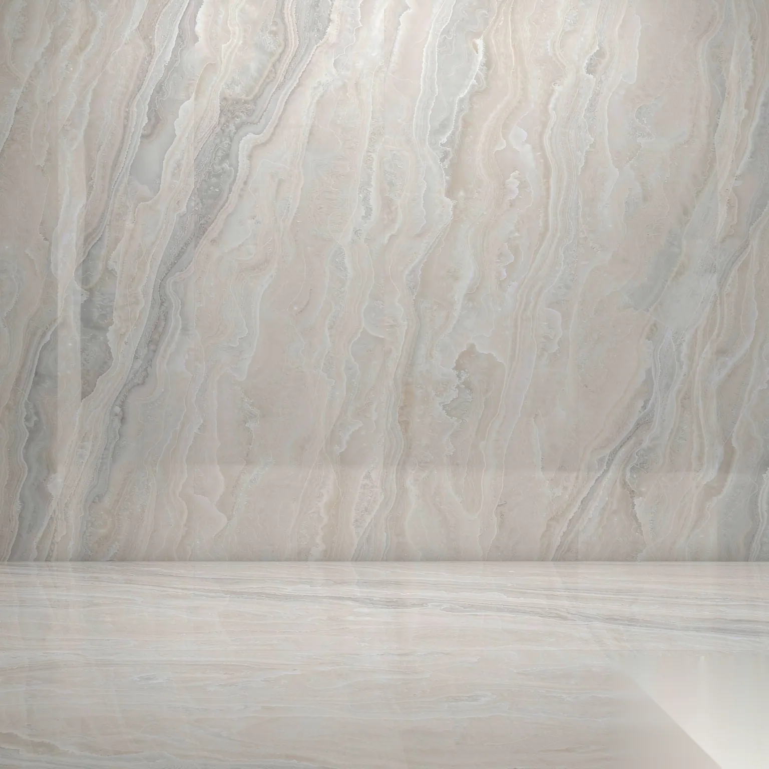 Fish Belly Grey — slab texture and application views