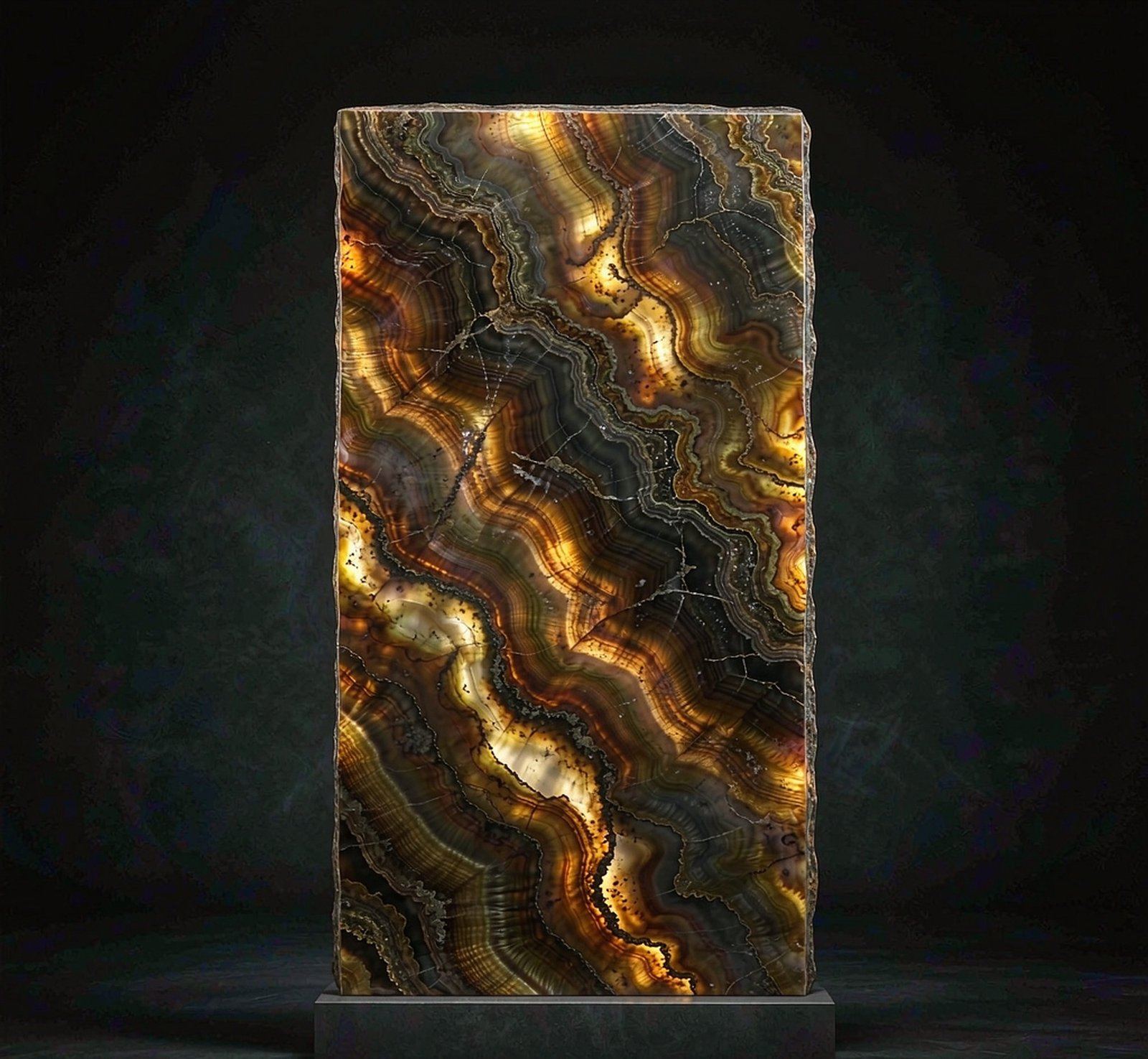 Tiger Eye 虎眼石 高清石材鑒賞 - 香港恆生石材
