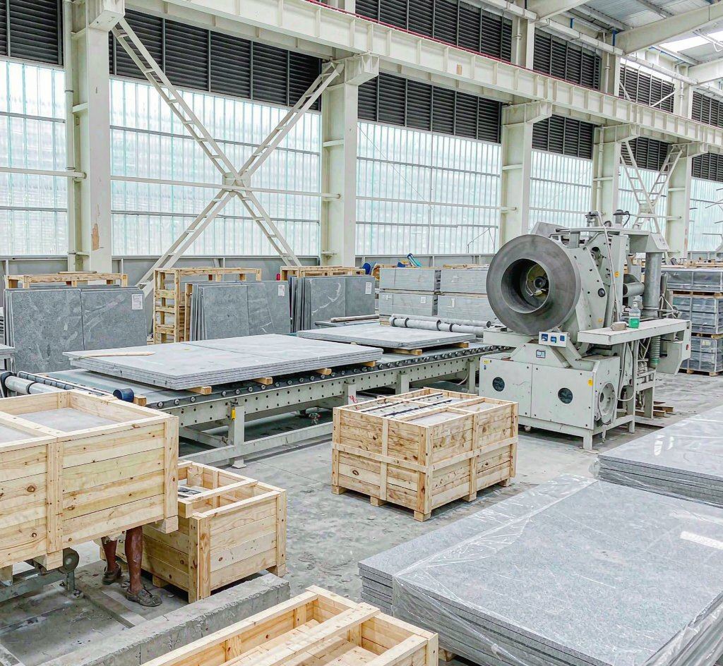 Export Crating Area 包裝出貨區 高清石材鑒賞 - 香港恆生石材