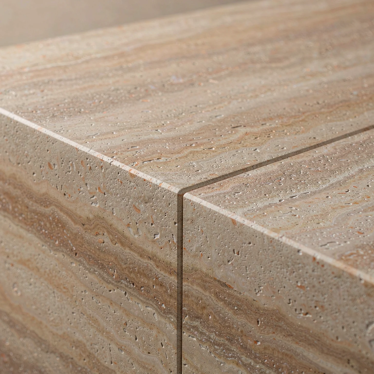Australian Sandstone · cut edge and anti-slip detail