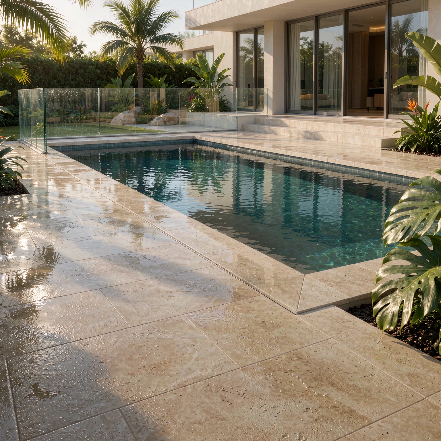 Australian Sandstone · R11 pool deck
