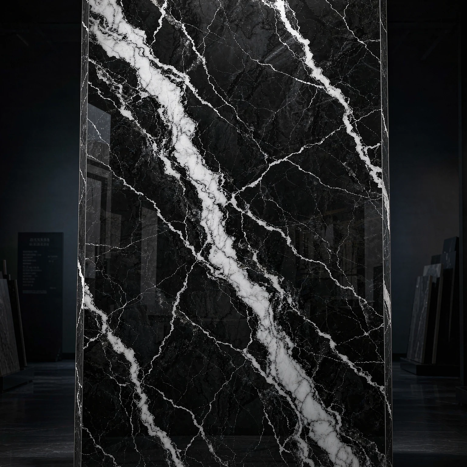 Panda Black White slab 3200×1600mm