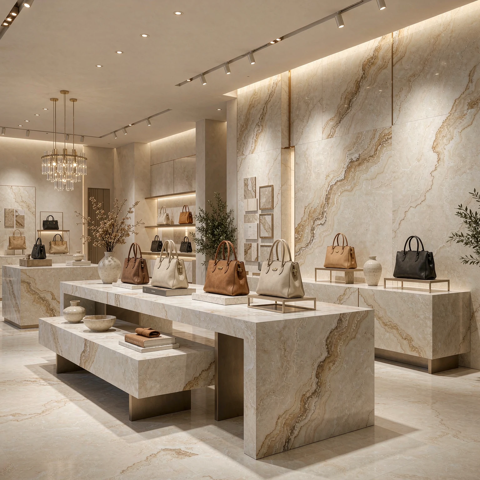 Roland Gold on a retail display counter