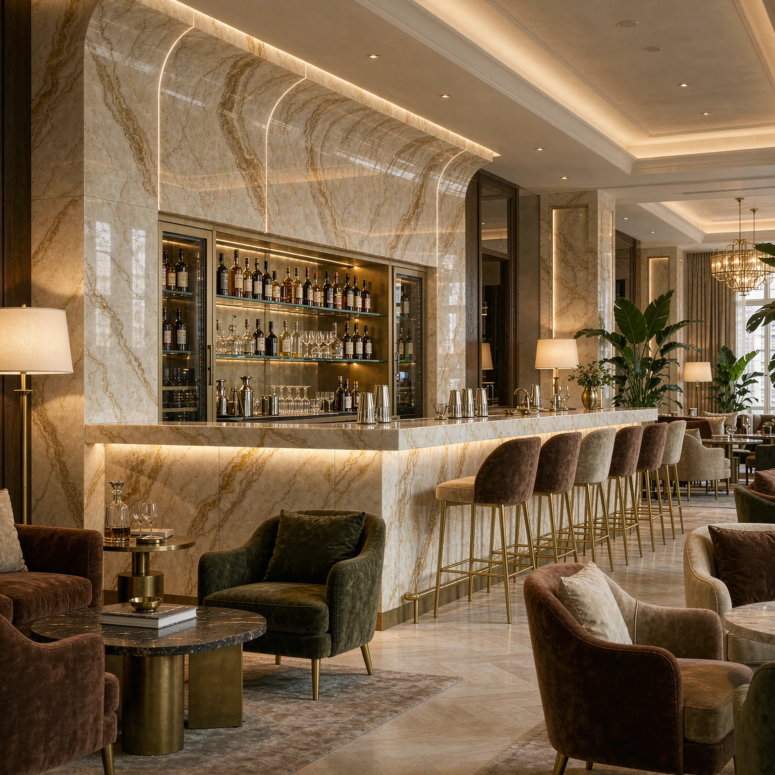 Roland Gold · hotel lobby bar