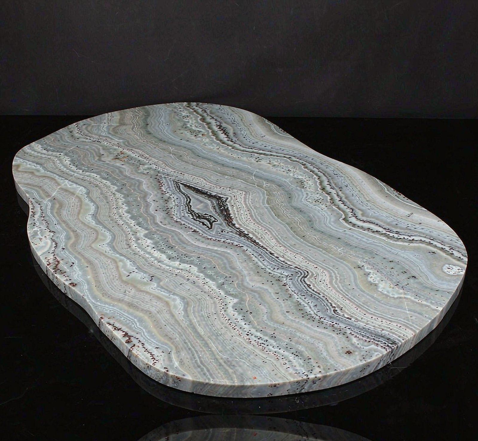 Silver Travertine 銀灰洞石 高清石材鑒賞 - 香港恆生石材