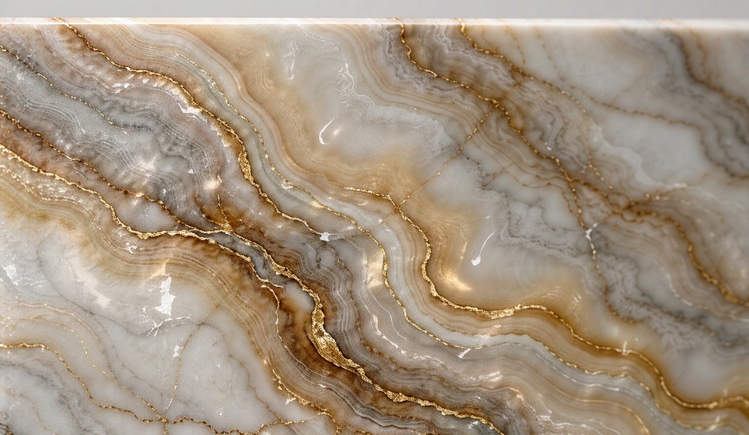 Calacatta Gold marble slab